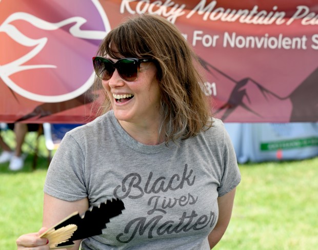 Nichoal Eichmann-Kalware, tries to keep cool while representing the Rocky...