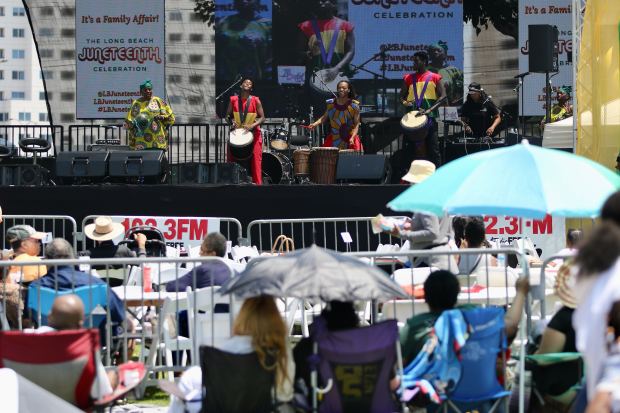 The Dembrebrah Drum and Dance Ensemble performs at the 3rd...