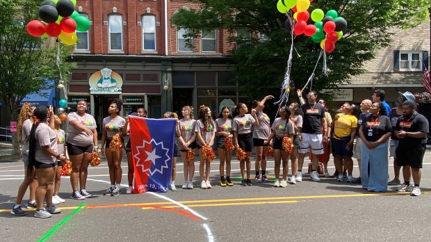 After the reading of a brief history of the Juneteenth...