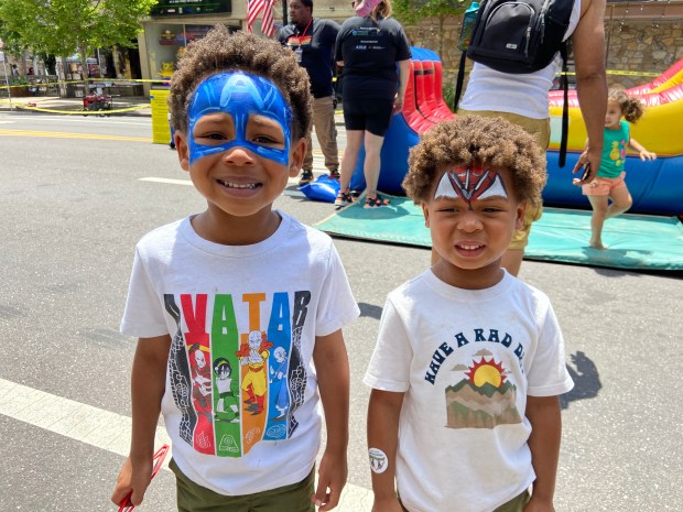Messiah Johnson of Pottstown, 4, chose Captain America for the...