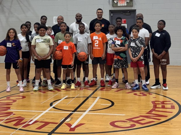Over 25 youth athletes showcased their skills June 7 at the Ricketts Center hoping to be named to the Juneteenth All-Star Team. (Submitted Photo)